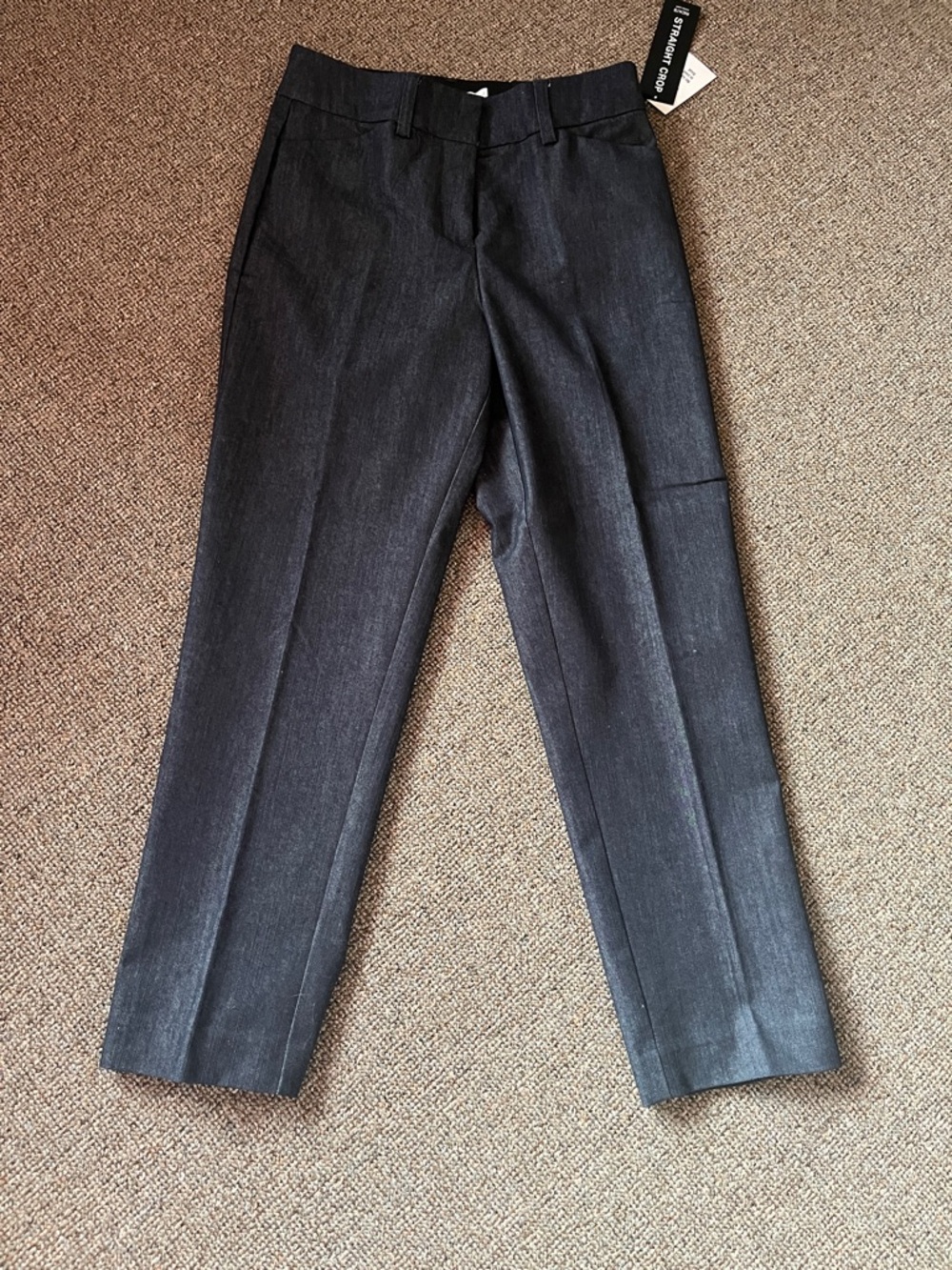 Ricki's Dark Denim Cropped Dress Pants